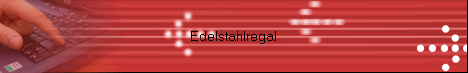 Edelstahlregal